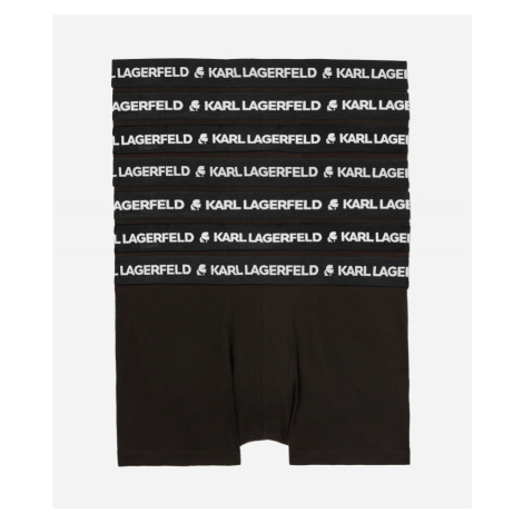 Spodní prádlo karl lagerfeld logo trunk set 7-pack černá