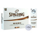 Spalding DISTANCE 3 pc (12 pcs) Golfové míčky, bílá, velikost