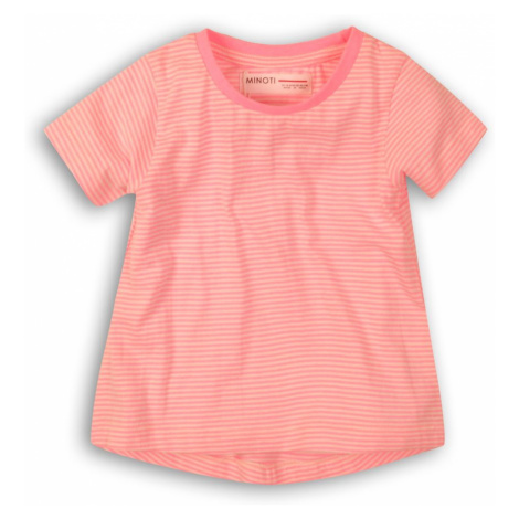 Tričko dívčí s krátkým rukávem, Minoti, 2SLUBT11, růžová