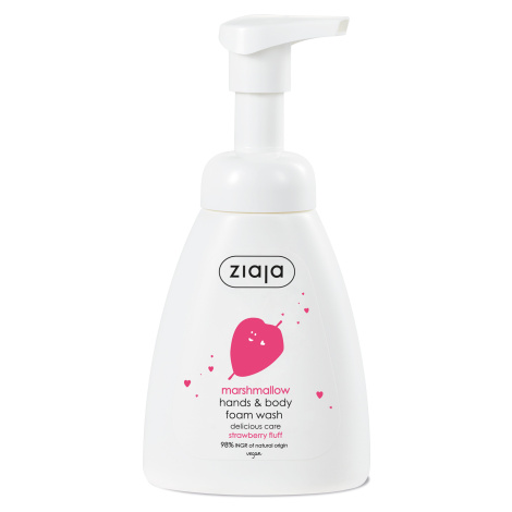 Ziaja Pěnové mýdlo na ruce a tělo Marshmallow (Hand & Body Foam Wash) 250 ml