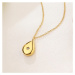 Pozlacený náhrdelník Golden Drop