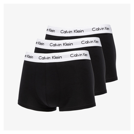 Calvin Klein Low Rise Trunks 3 Pack Black