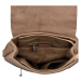 Stylový dámský koženkový kabelko/batoh Barbalea, taupe