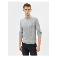 Koton Half Turtleneck Sweater Slim Fit Knitwear Long Sleeve