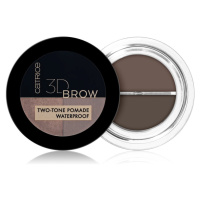 Catrice 3D Brow Two-Tone pomáda na obočí 2 v 1 odstín 020 Medium to Dark 5 g