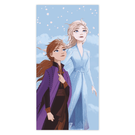 Disney Frozen ,,BELIEVE" dětská osuška mikrovlákno 70x140 cm