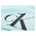 Tyrkysové plavky Calvin Klein s velkým logem
