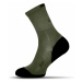 Buďchlap Bavlněné pánské ponožky v tmavě-zelenej barvě Clima Plus