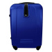 Rogal Tmavě modrý lehký plastový cestovní kufr "Superlight" - M (35l), L (65l), XL (100l)