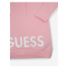 Růžové holčičí šaty Guess Interlock