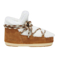 Dámské kotníkové zimní boty MOON BOOT Pumps Shearling whisky off white