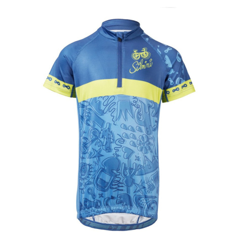 Dětský cyklo dres SILVINI Scrivia modrá