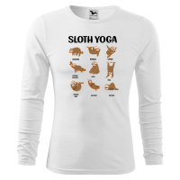 DOBRÝ TRIKO Pánské bavlněné triko Sloth yoga