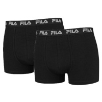 Fila MAN BOXERS 2 PACK Pánské boxerky, černá, velikost