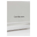 Kabelka Calvin Klein Jeans stříbrná barva, K60K611865