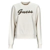 Guess CN GUESS SHINY SWEATSHIRT Bílá