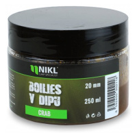 Nikl Boilies v Dipu Crab 250g Průměr: 20mm