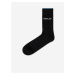 Sada dvou párů vzorovaných ponožek v černé a modré barvě Replay Banderole