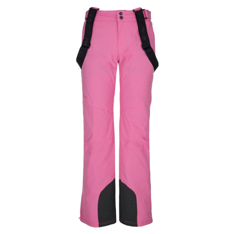 Kilpi Dámské lyžařské kalhoty ELARE-W Růžová