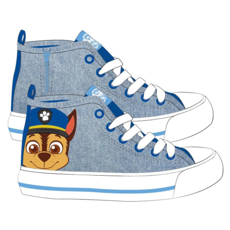 SNEAKERS PVC SOLE HIGH PAW PATROL