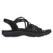 Skechers REGGAE SLIM Dámské sandály, černá, velikost