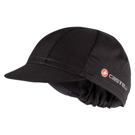 CASTELLI Cyklistická čepice - ENDURANCE CAP - černá