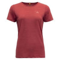 Devold VALLDAL WOMAN TEE Dámské triko, červená, velikost