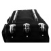Rogal Bílo-černá cestovní taška s extra kolečky "Chess" - XL (100l)