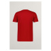 TRIČKO GANT SLIM SHIELD SS T-SHIRT RUBY RED