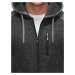 Men's zip-up sweatshirt B1643 - black