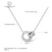 Victoria Filippi Stainless Steel Ocelový náhrdelník se zirkony Alison - chirurgická ocel NHN1703