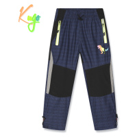 Chlapecké zateplené outdoorové kalhoty - KUGO C7770, modrá Barva: Modrá