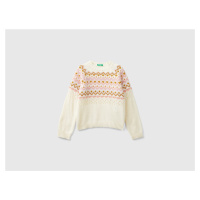 Benetton, Jacquard Sweater