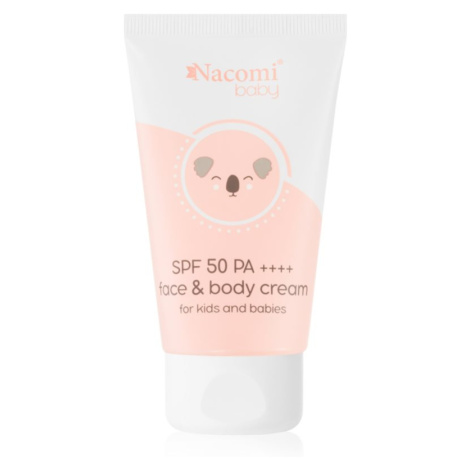 Nacomi Baby ochranný krém pro děti SPF 50 50 ml