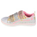 TŘPYTIVÉ SVÍTÍCÍ TENISKY SKECHERS SPARKLE RAYZ-STAR BLAST Růžová