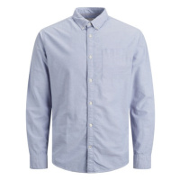 Jack&Jones Pánská košile JJEOXFORD Slim Fit 12182486 Cashmere Blue