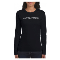 MOTIVATED - Dámské triko s dlouhým rukávem 403 (černá) - MOTIVATED