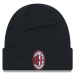 New Era CORE CUFF BEANIE AC MILAN Pánský kulich, černá, velikost