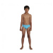 Chlapecké plavky speedo logo 6.5cm brief boy hypersonic blue/volcanic