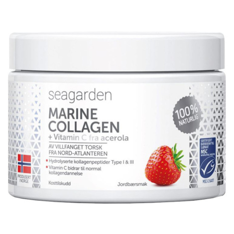 Seagarden Marine Collagen + Vitamin C, Jahoda 150 g