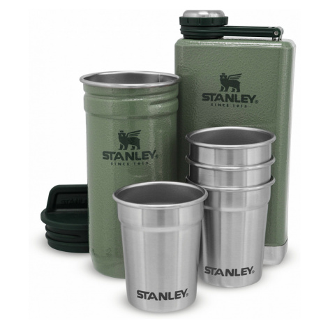 Stanley Adventure series zelená Set placatka + 4 panáky Stanley & Stella