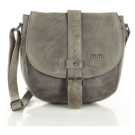 Velká dámská kožená messengar taška Marco Mazzini handmade