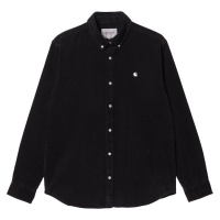 Carhartt WIP L/S Madison Cord Shirt Black Wax