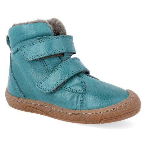 Barefoot zimní obuv Froddo - Narrow Wool Petroleum