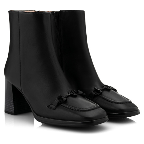 Hispanitas Dámské kožené kotníkové boty HI233021 Black
