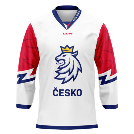 Hokejové reprezentace hokejový dres Czech Republic hockey white CCM