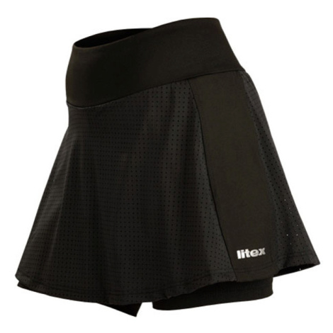 Litex Dámská sportovní sukně s kraťasy 5E165 černá
