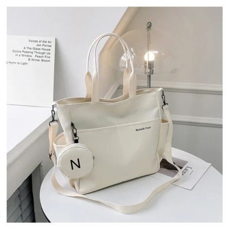 Dámská plátěná crossbody taška ve studentském stylu