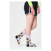 Ponožky Happy Socks Burger fialová barva