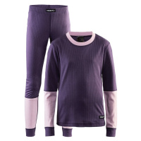 Dětský termo set Craft Dětský termo set CraftBaselayer JR Girl